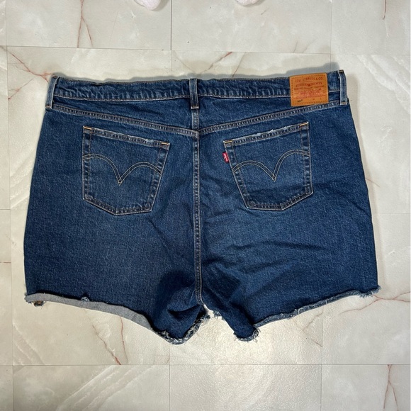 Levis 501 Denim Jean Shorts Size 22W Plus Size - Picture 2 of 4
